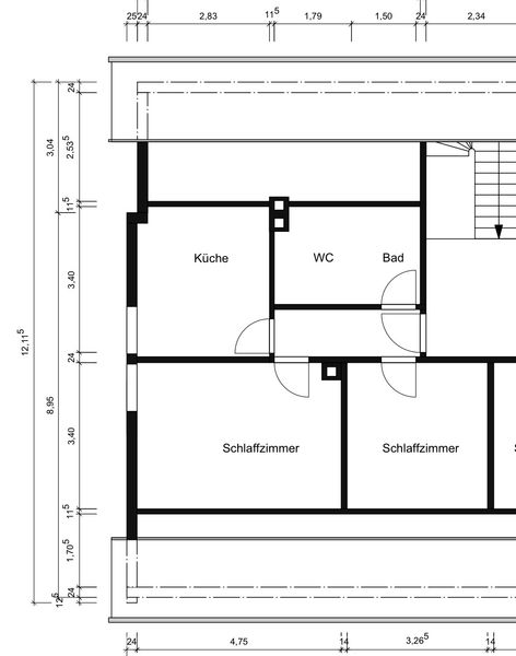 Modernisierte 2-Zimmer-Wohnung in Weiler z. Stein